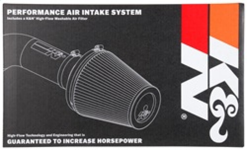 K&N Engineering, K&N Aircharger Performance Air Intake System Nissan Titan V8-5.6L 2017-2021 | 63-6019