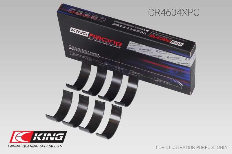 King Engine Bearings, King Ford 2.3L Duratec Mazda L3-VDT MZR Turbo (Size 0.26) Connecting Rod Bearing Set