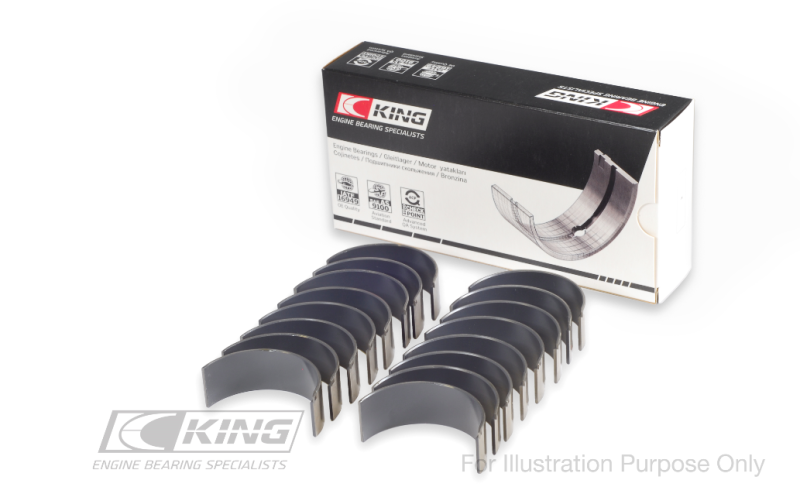 King Engine Bearings, King Toyota 3UR-FE (Size 0.05) Connecting Rod Bearing Set