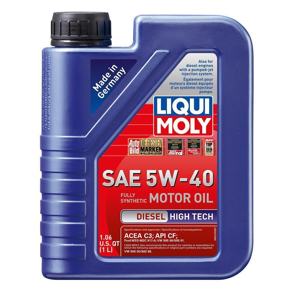 LIQUI MOLY, LIQUI MOLY 1L Diesel High Tech Motor Oil 5W-40 (20006)