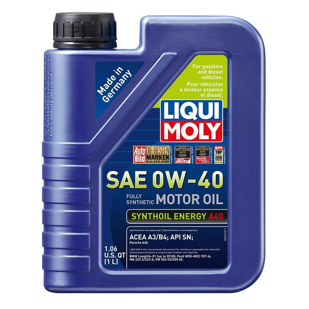 LIQUI MOLY, LIQUI MOLY 1L Synthoil Energy A40 Motor Oil SAE 0W-40 (2049)