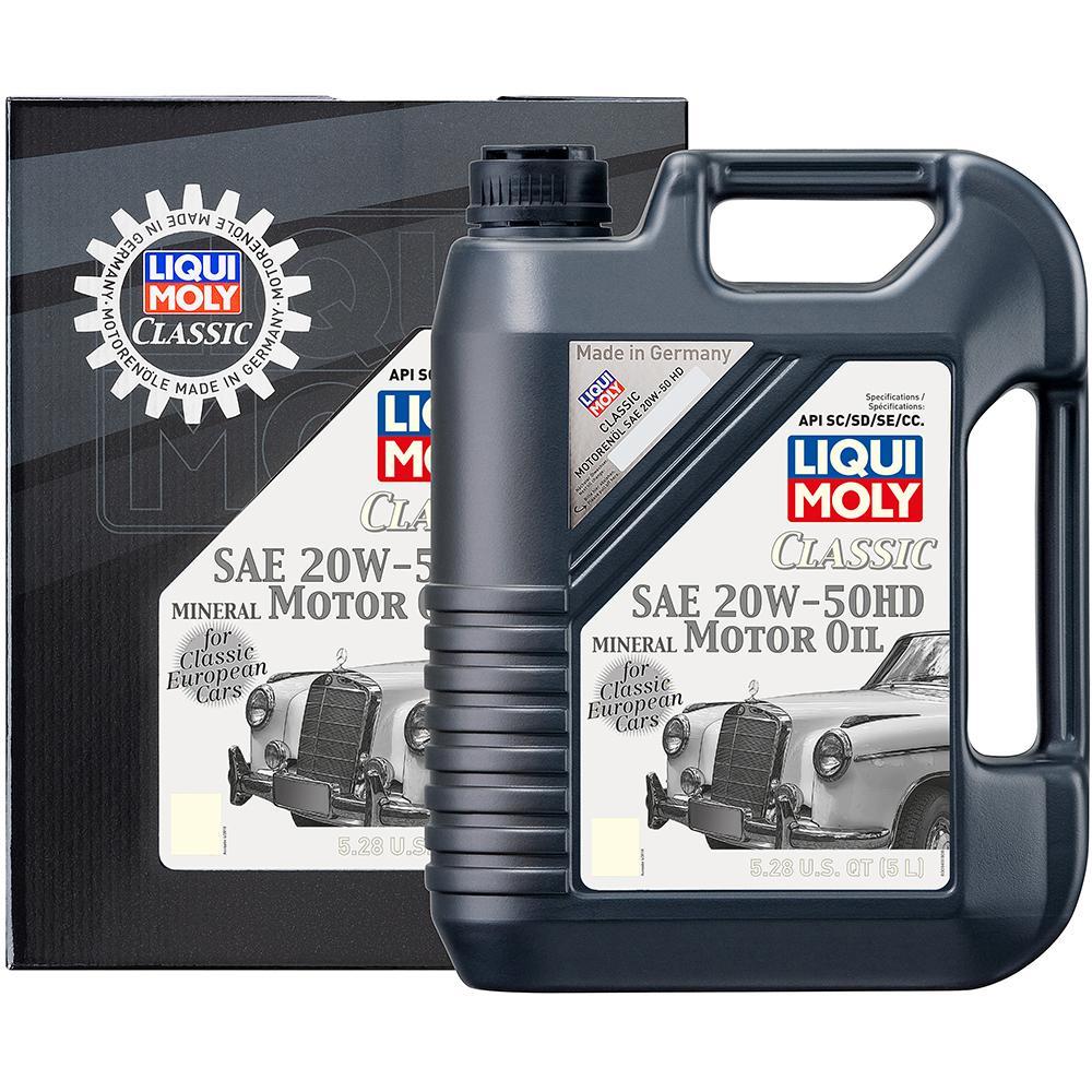 LIQUI MOLY, LIQUI MOLY 5L Classic Motor Oil SAE 20W-50 HD (20262)