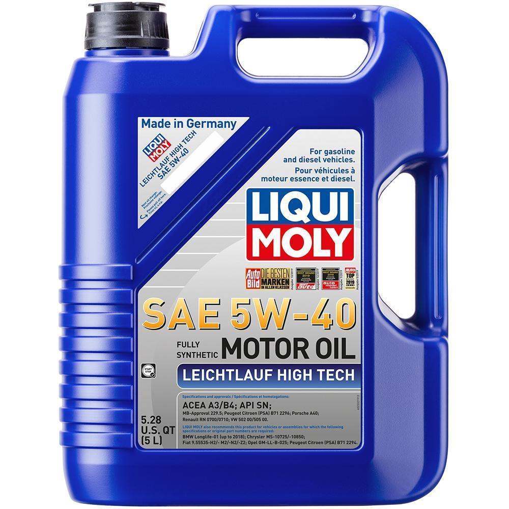 LIQUI MOLY, LIQUI MOLY 5L Leichtlauf High Tech Motor Oil 5W-40 (2332)