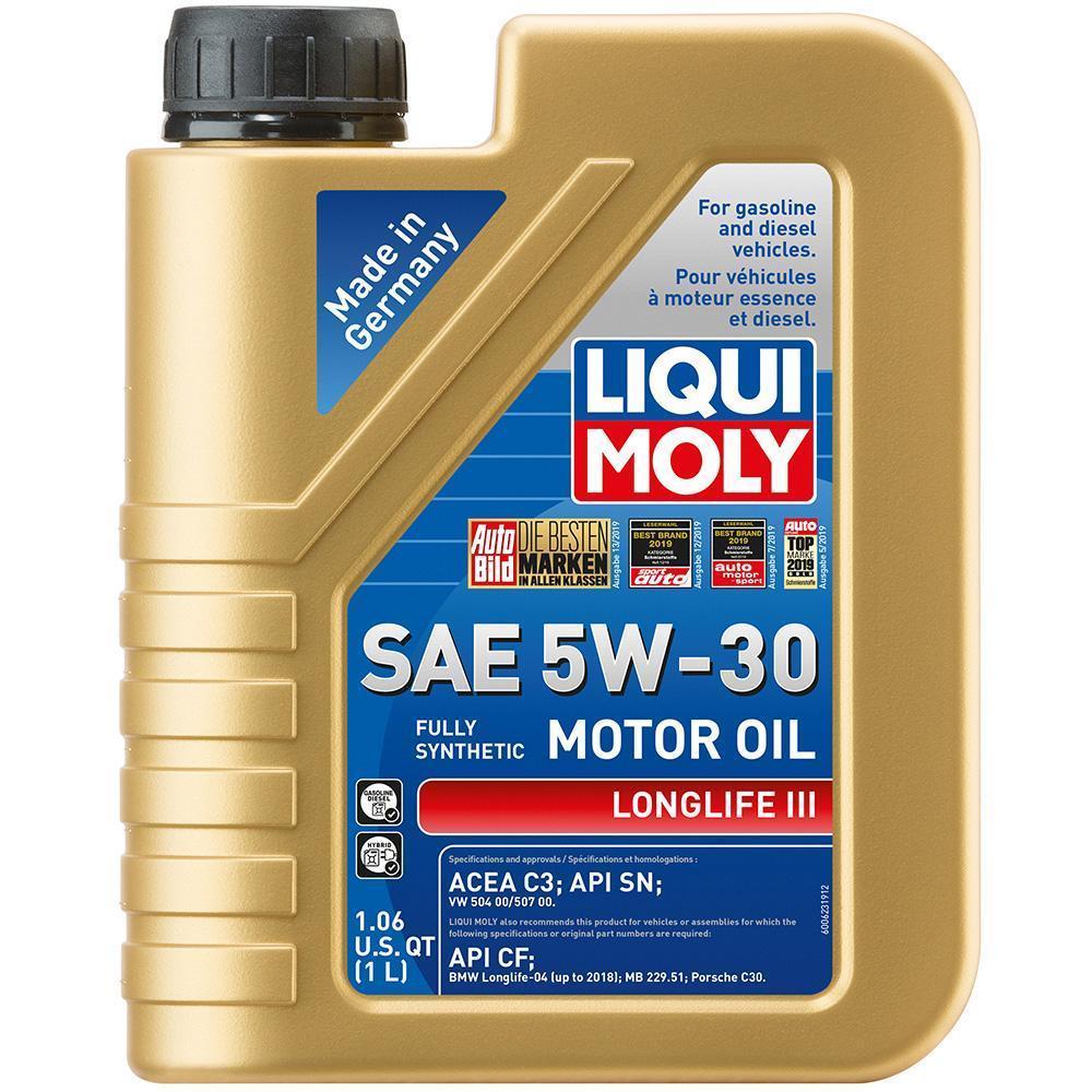 LIQUI MOLY, LIQUI MOLY 5L Longlife III Motor Oil 5W-30 (20222)
