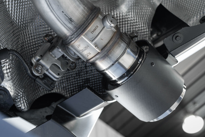 MBRP, MBRP 3in Cat Back Dual Rear Carbon Fiber Tips T304 Toyota Supra 3.0L 2020+ | S43003CF