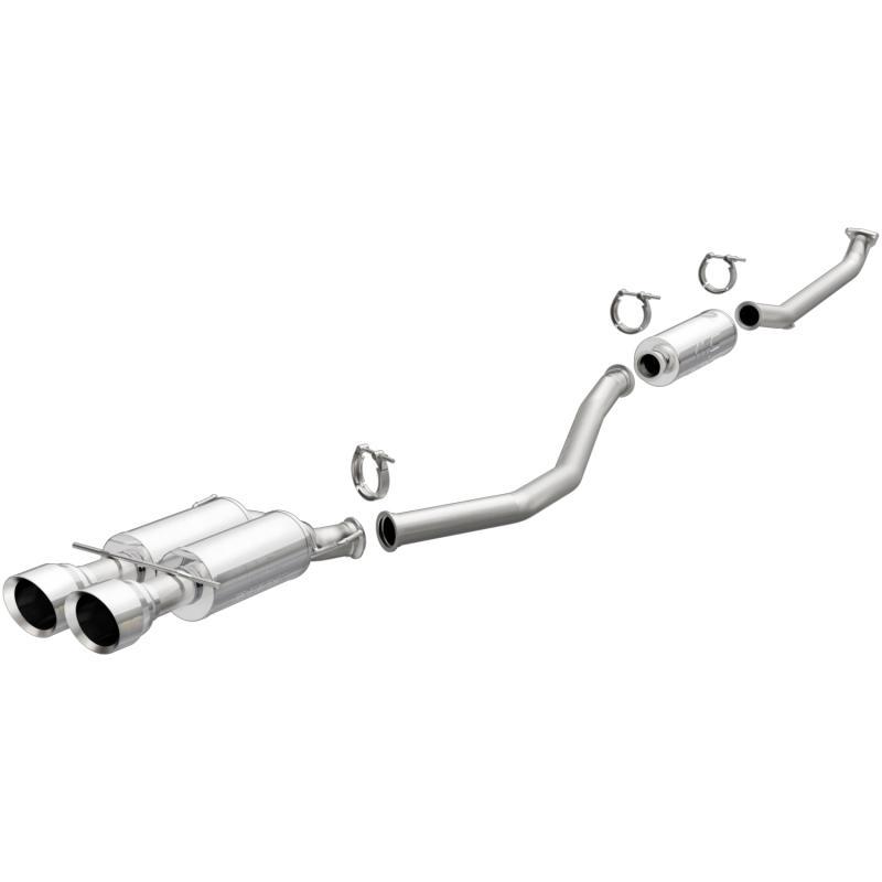 Magnaflow Performance, MagnaFlow Cat Back Dual Exit Polished Stainless Exhaust Honda Civic SI 2017-2019 (19420)