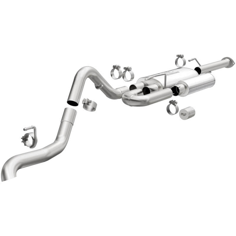 Magnaflow, MagnaFlow Stainless Overland Cat-Back Exhaust System Toyota Tacoma 2016-2022 | 19583