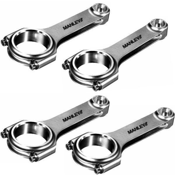 Manley Performance, Manley 300M Alloy H/W Pro Series I-Beam Turbo Tuff Connecting Rods 2009-2015 Nissan GT-R (15524-6)
