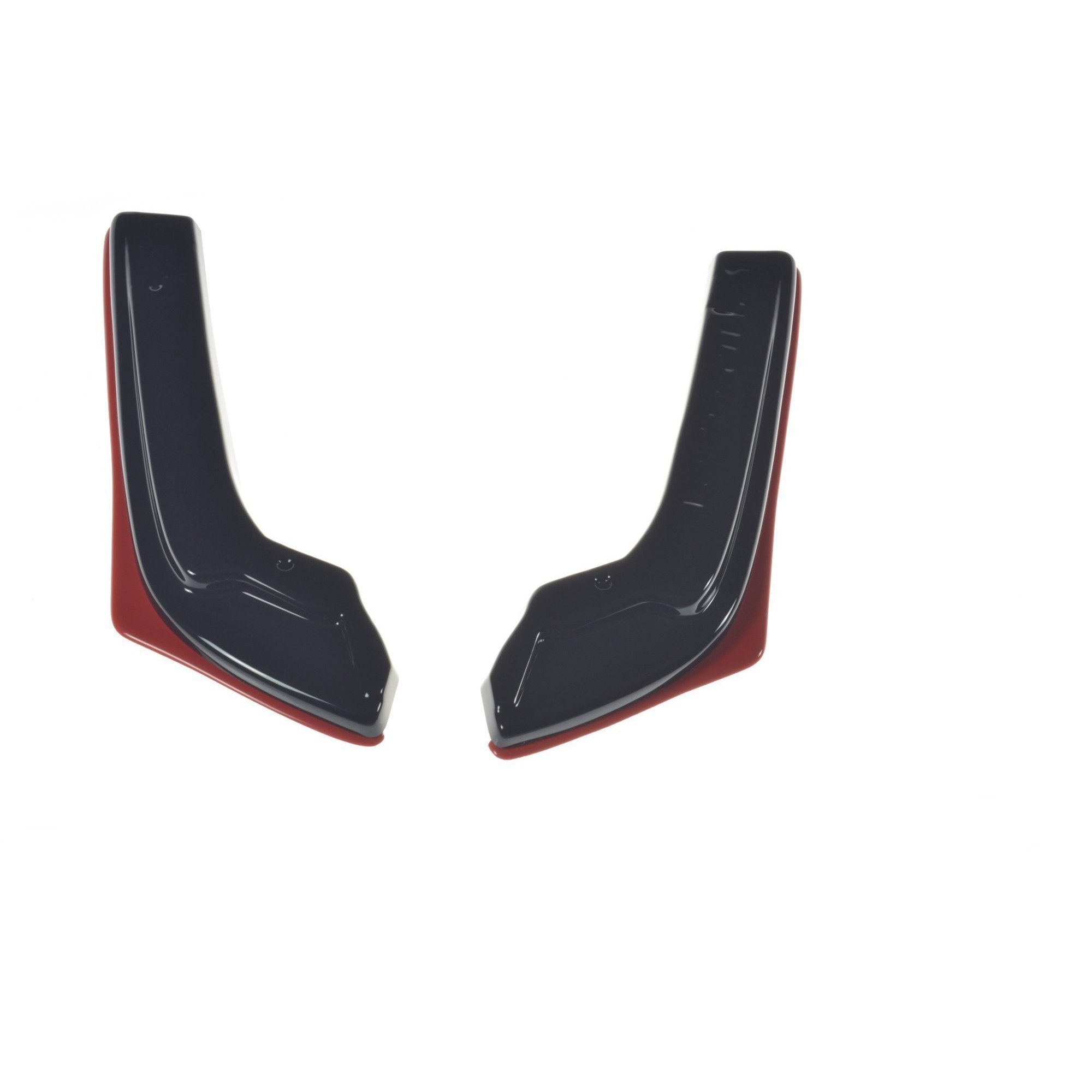 Maxton Design, Maxton Designs 15-21 WRX / STI Rear Side Lips Redline Gloss Black | SUIM4WRXSTIRSD1R