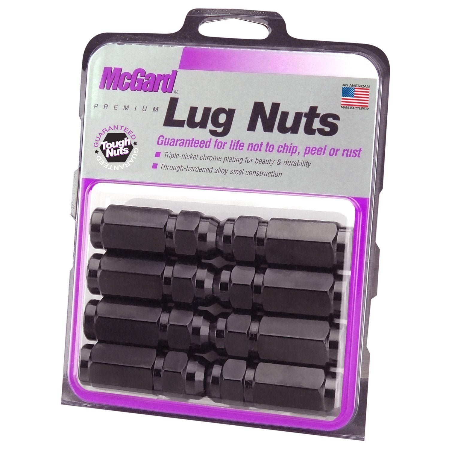 McGard, McGard Cone Seat Style Lug Nuts / Black (64816)