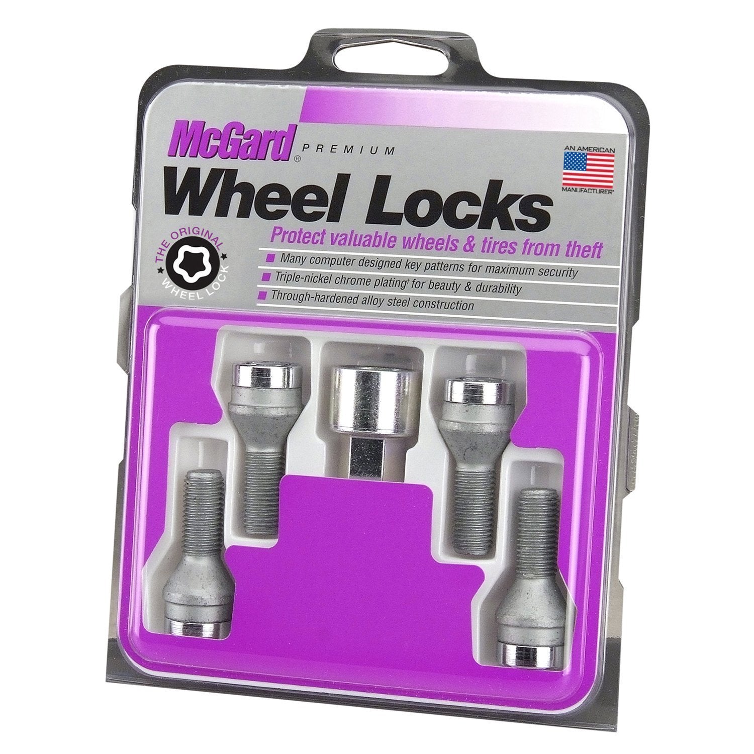 McGard, McGard Cone Seat Style Wheel Lock Bolts / Chrome (27169)
