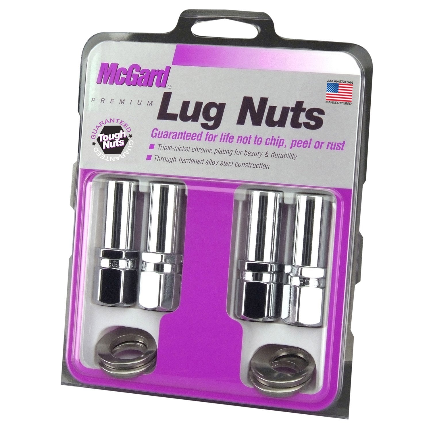 McGard, McGard Mag/Shank Style Lug Nuts / Chrome (63004)