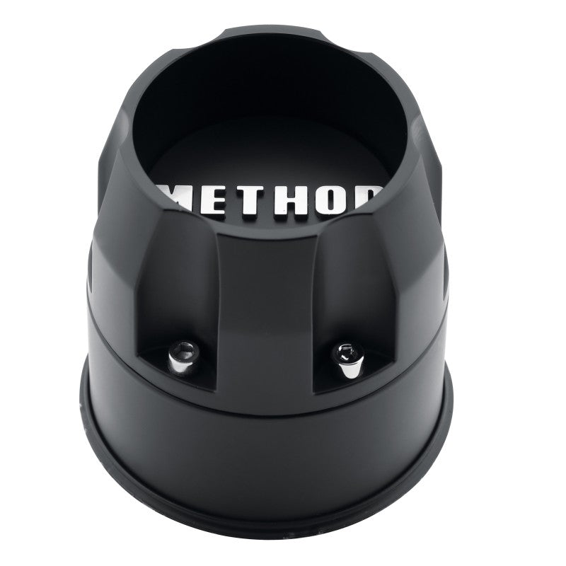 Method Wheels, Method Cap 1717 - 108mm - Black - Push Thru | CP-1717B114-S1