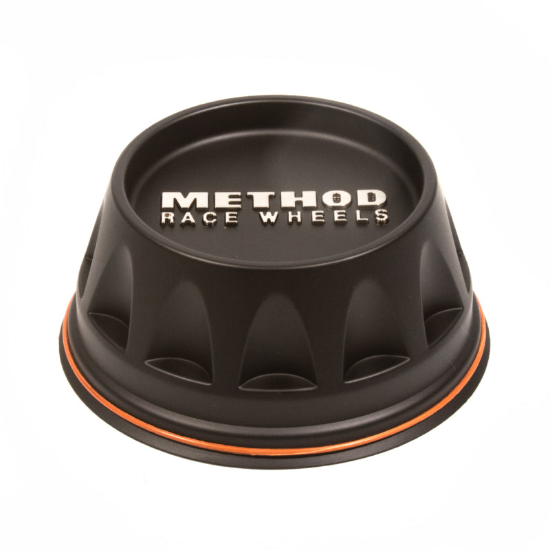 Method Wheels, Method Cap S128 - 106mm - Black - Push Thru | CP-S128T106