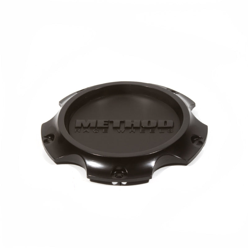 Method Wheels, Method Cap T077 - 106.25mm - Black - Screw On | CP-T077L131-2-B