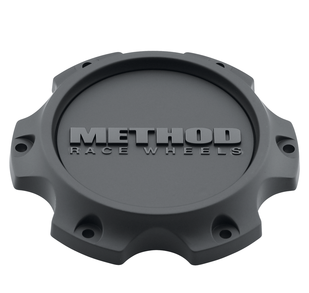 Method Wheels, Method Cap T079 - 110mm - Black - Tall - 1 Piece - Screw On | CP-T079L139-01
