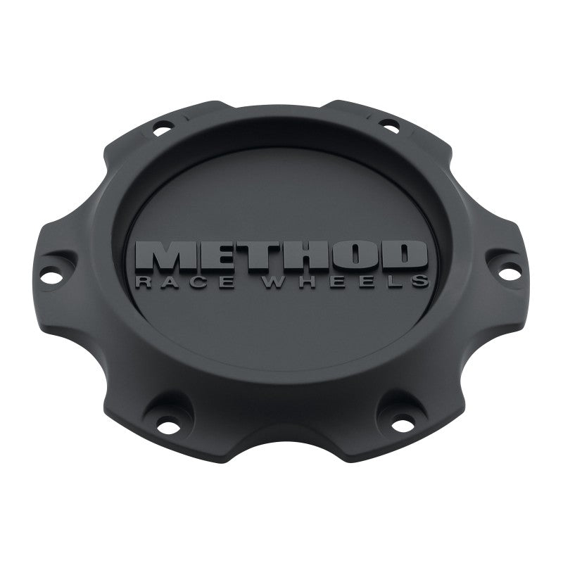 Method Wheels, Method Cap T079 - 67mm - Black - 1 Piece - Screw On | CP-T079L111-01
