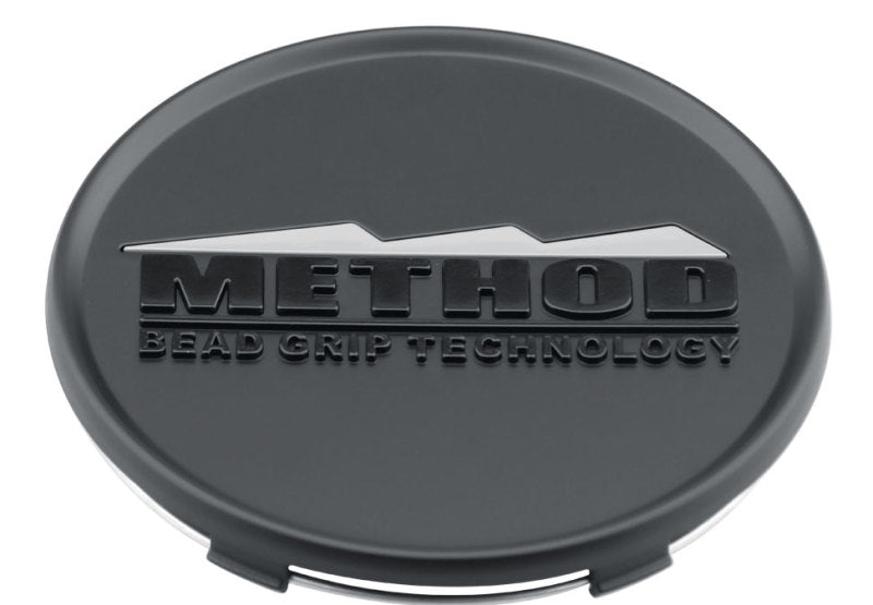 Method Wheels, Method Cap T080 - 86mm - Black - Snap In | CP-T080K86