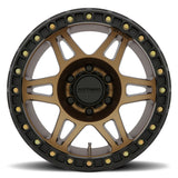 Method Wheels, Method MR106 Beadlock 17x9 -44mm Offset 8x6.5 130.81mm CB Method Bronze w/BH-H36125 Wheel | MR10679080944B