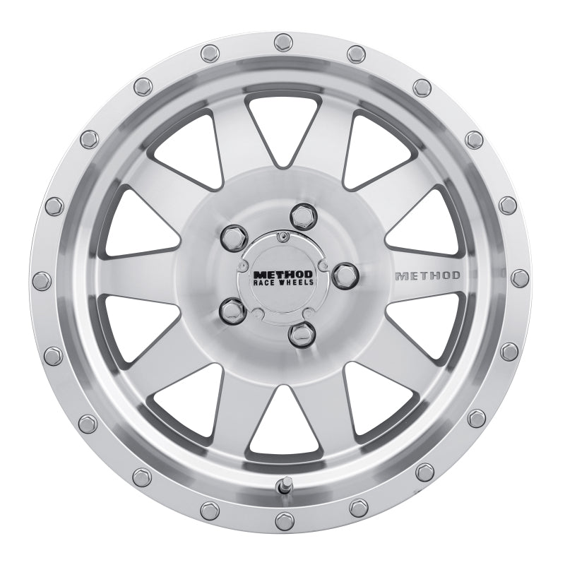 Method Wheels, Method MR301 The Standard 17x9 -12mm Offset 5x5.5 108mm CB Machined/Clear Coat Wheel