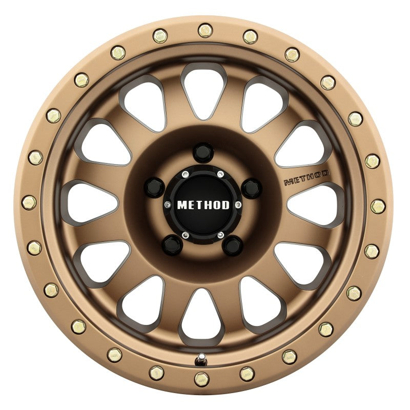 Method Wheels, Method MR304 Double Standard 17x8.5 0mm Offset 5x5.5 108mm CB Method Bronze Wheel | MR304785559001