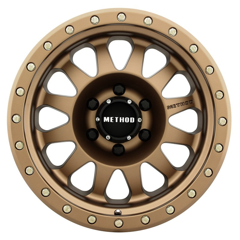 Method Wheels, Method MR304 Double Standard 17x8.5 0mm Offset 6x5.5 108mm CB Method Bronze Wheel | MR30478560900