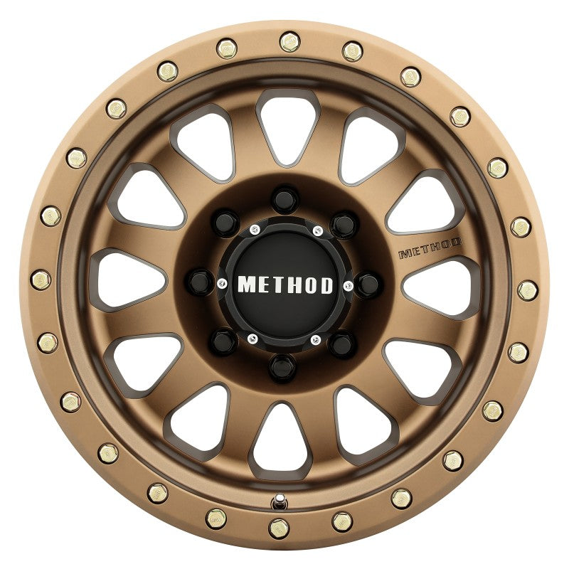 Method Wheels, Method MR304 Double Standard 17x8.5 0mm Offset 8x170 130.81mm CB Method Bronze Wheel | MR30478587900