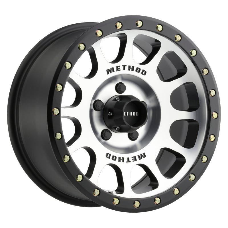 Method Wheels, Method MR305 NV 16x8 0mm Offset 5x4.5 83mm CB Machined/Black Street Loc Wheel