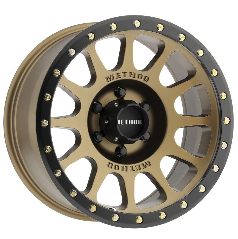 Method Wheels, Method MR305 NV 18x9 0mm Offset 6x135 94mm CB Method Bronze/Black Street Loc Wheel | MR30589016900