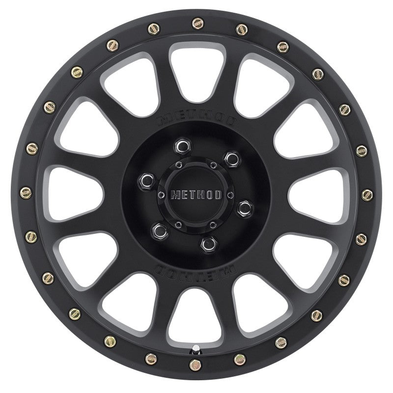 Method Wheels, Method MR305 NV 18x9 0mm Offset 6x5.5 108mm CB Matte Black Wheel | MR30589060500