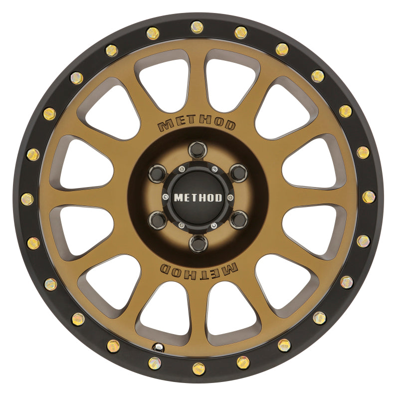 Method Wheels, Method MR305 NV 20x9 +18mm Offset 6x135 94mm CB Method Bronze/Black Street Loc Wheel