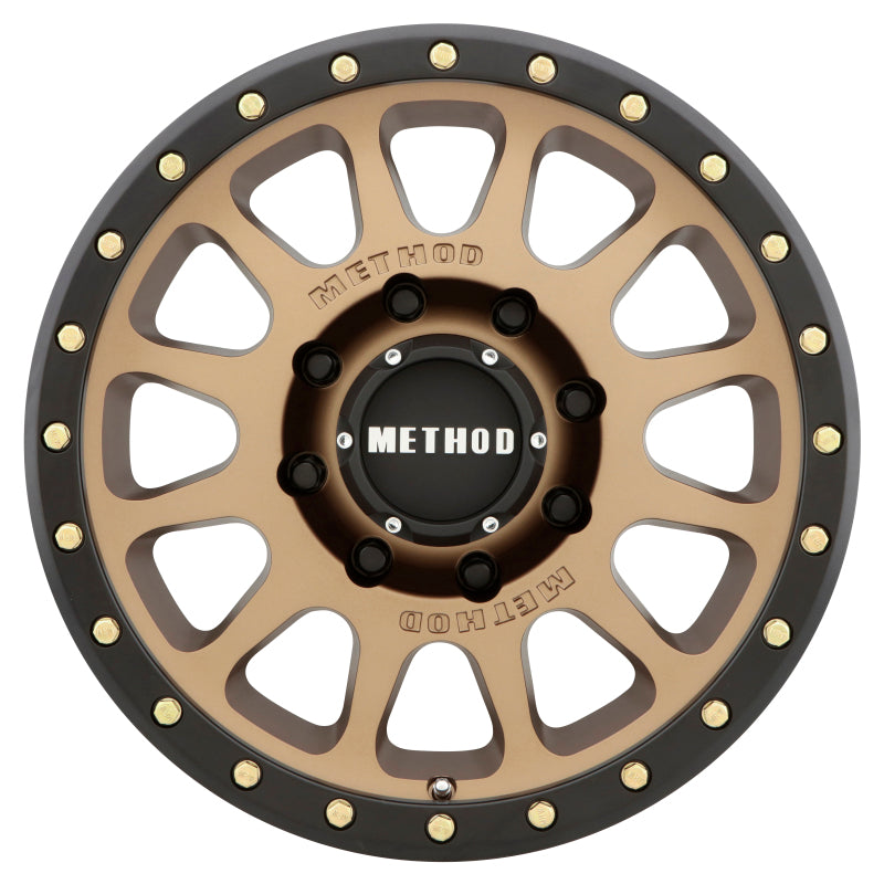 Method Wheels, Method MR305 NV HD 18x9 +18mm Offset 8x170 130.81mm CB Method Bronze/Black Street Loc Wheel