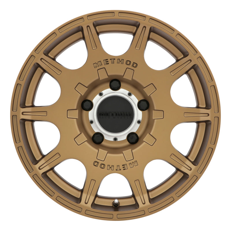 Method Wheels, Method MR308 Roost 17x8.5 0mm Offset 5x5 71.5mm CB Method Bronze Wheel
