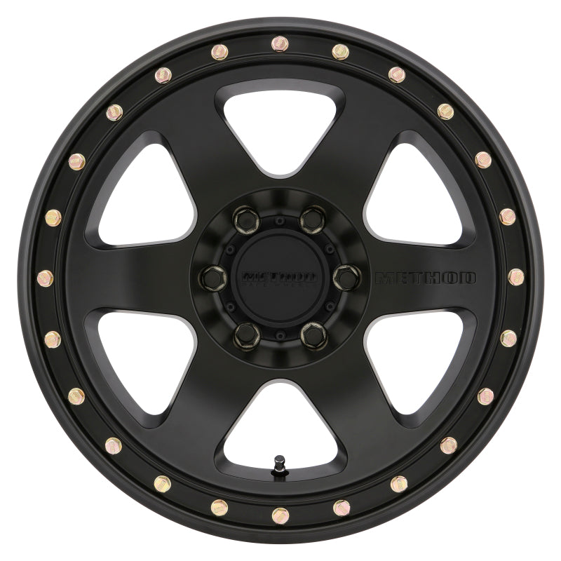 Method Wheels, Method MR310 Con6 17x8.5 0mm Offset 6x120 67mm CB Matte Black Wheel