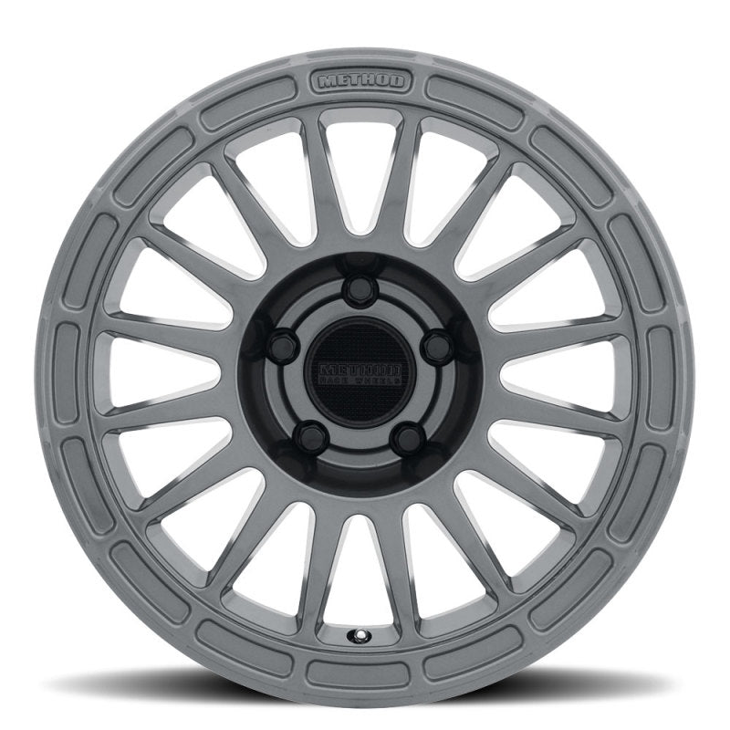 Method Wheels, Method MR314 17x7.5 +25mm Offset 5x120 70.1mm CB Gloss Titanium Wheel