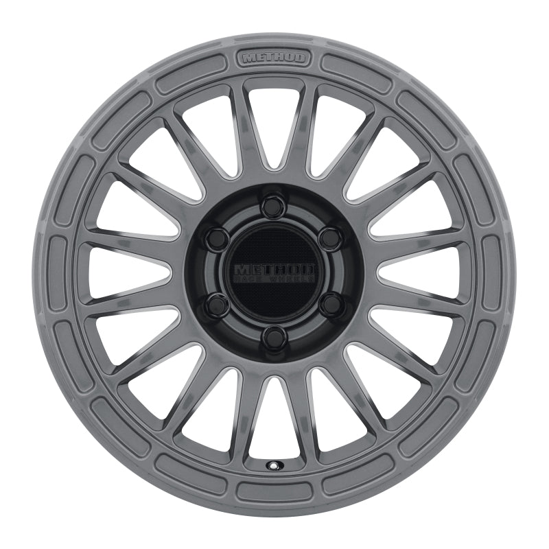 Method Wheels, Method MR314 17x8.5 0mm Offset 6x5.5 106.25mm CB Gloss Titanium Wheel