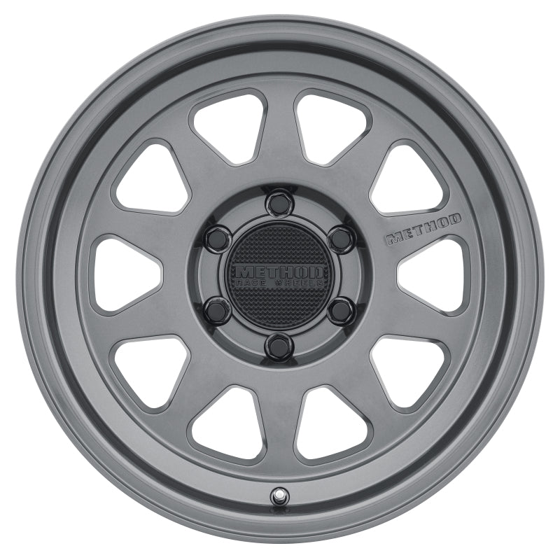 Method Wheels, Method MR316 17x8.5 0mm Offset 6x5.5 106.25mm CB Gloss Titanium Wheel