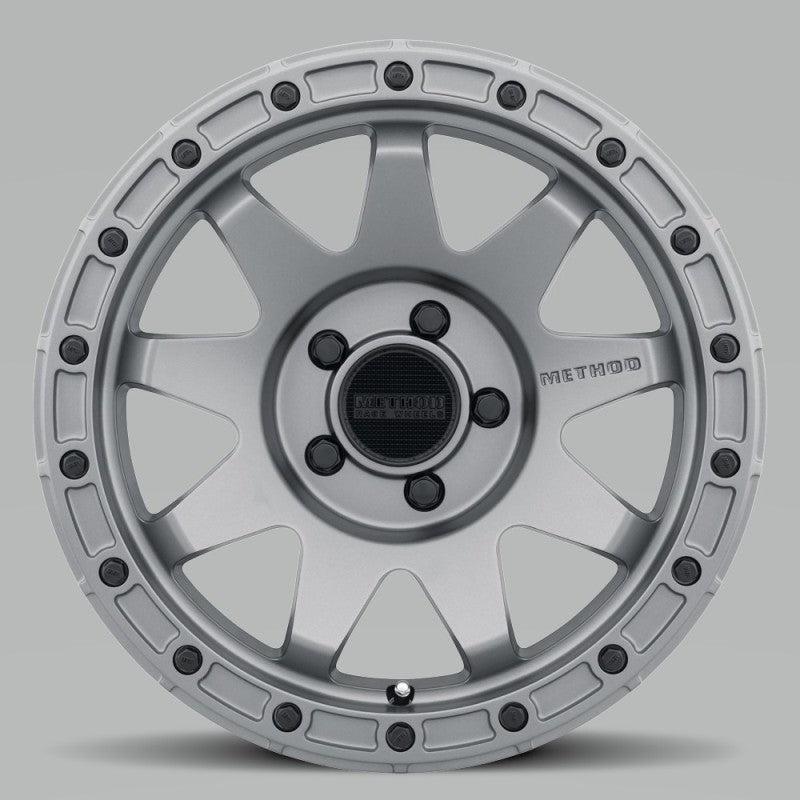 Method Wheels, Method MR317 17x8.5 0mm Offset 5x150 110.5mm CB Matte Black Wheel