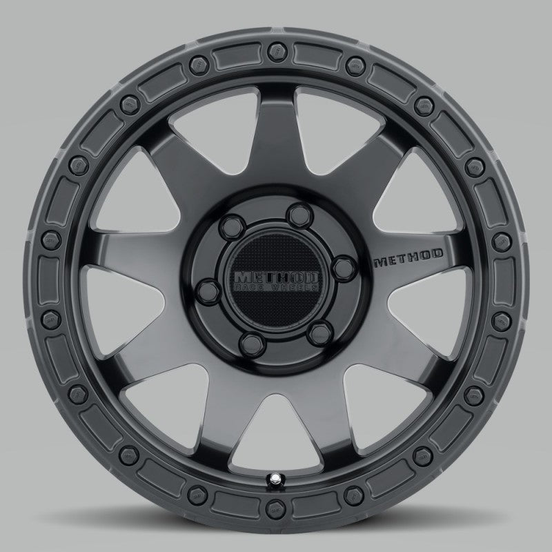 Method Wheels, Method MR317 17x8.5 0mm Offset 6x120 67mm CB Matte Black Wheel | MR31778562500