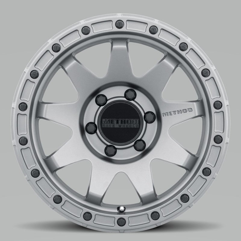 Method Wheels, Method MR317 18x9 +3mm Offset 6x5.5 106.25mm CB Matte Titanium Wheel | MR31789060803
