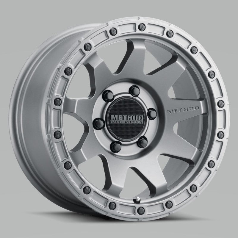 Method Wheels, Method MR317 20x9 0mm Offset 6x5.5 106.25mm CB Matte Titanium Wheel | MR31729060800