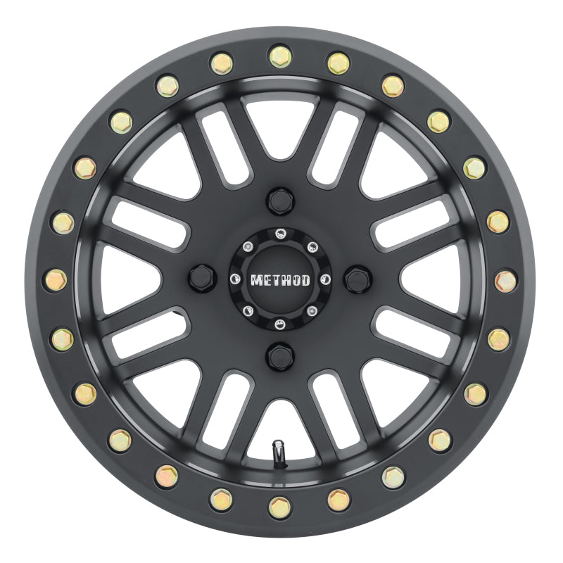 Method Wheels, Method MR406 UTV Beadlock 14x8 4+4/-2mm Offset 4x156 132mm CB Matte Black w/BH-H20875 Wheel
