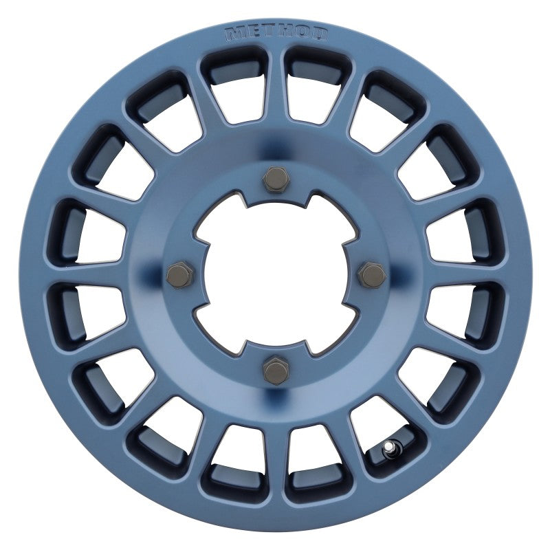 Method Wheels, Method MR407 15x6 5+1/+51mm Offset 5x4.5 77mm CB Bahia Blue Wheel | MR40756012651