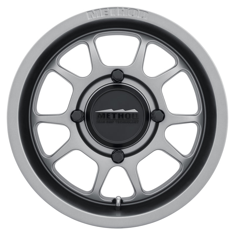 Method Wheels, Method MR409 15x10 5+5/0mm Offset 4x136 106.25mm CB Steel Grey Wheel
