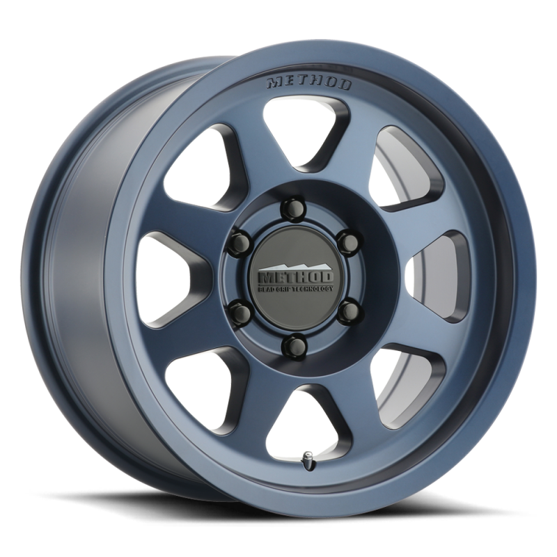 Method Wheels, Method MR701 17x8.5 0mm Offset 5x5 71.5mm CB Bahia Blue Wheel | MR70178550600
