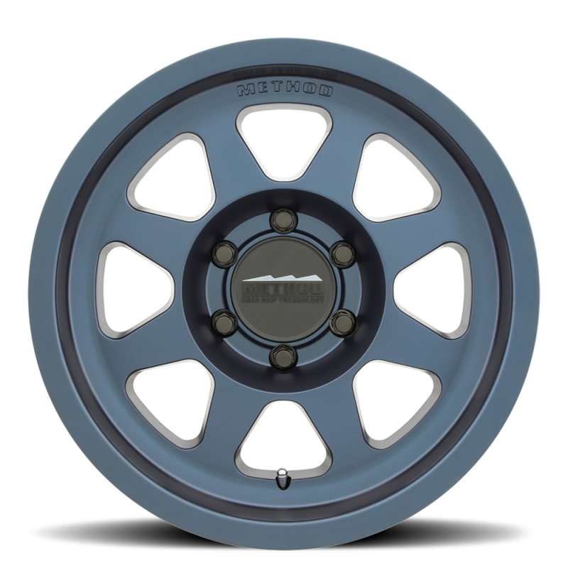 Method Wheels, Method MR701 17x8.5 0mm Offset 5x5 71.5mm CB Bahia Blue Wheel | MR70178550600