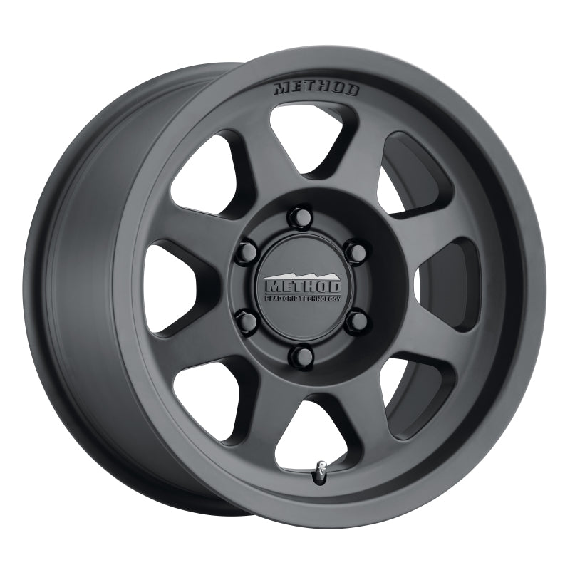Method Wheels, Method MR701 17x8.5 0mm Offset 6x5.5 106.25mm CB Matte Black Wheel
