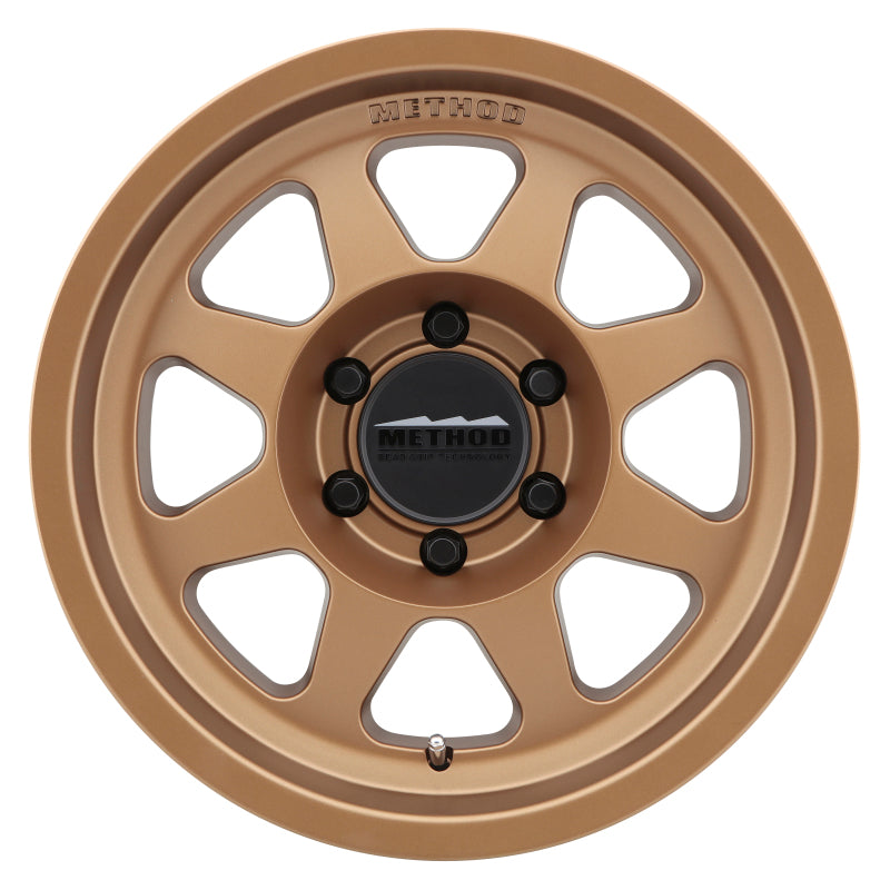 Method Wheels, Method MR701 17x8.5 0mm Offset 6x5.5 106.25mm CB Method Bronze Wheel