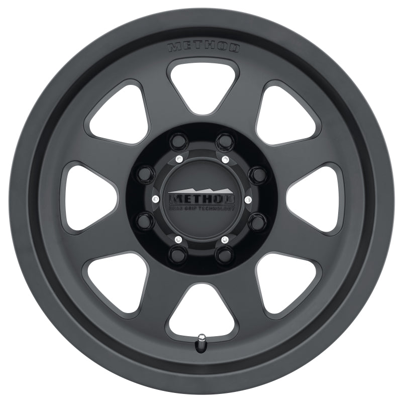 Method Wheels, Method MR701 17x9 -12mm Offset 8x6.5 130.81mm CB Matte Black Wheel
