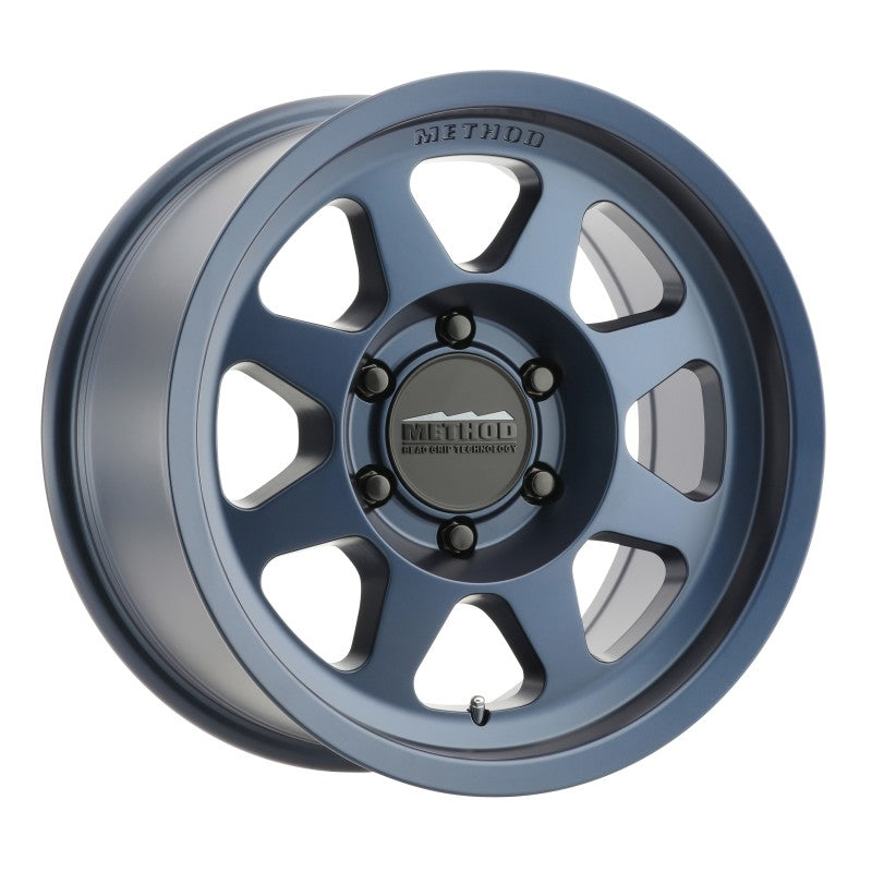 Wheels, Method MR701 18x9 +18mm Offset 6x5.5 106.25mm CB Bahia Blue Wheel | MR70189060618